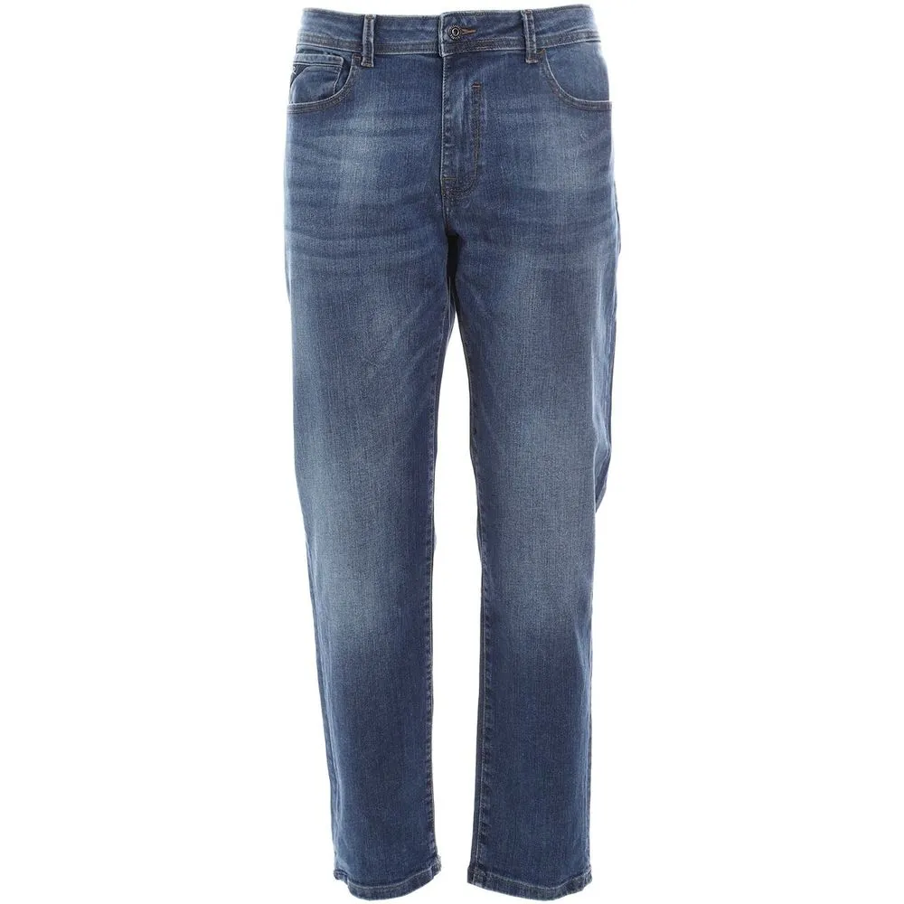 Yes Zee Men's Chic Medium Wash Comfort Denim Jeans
