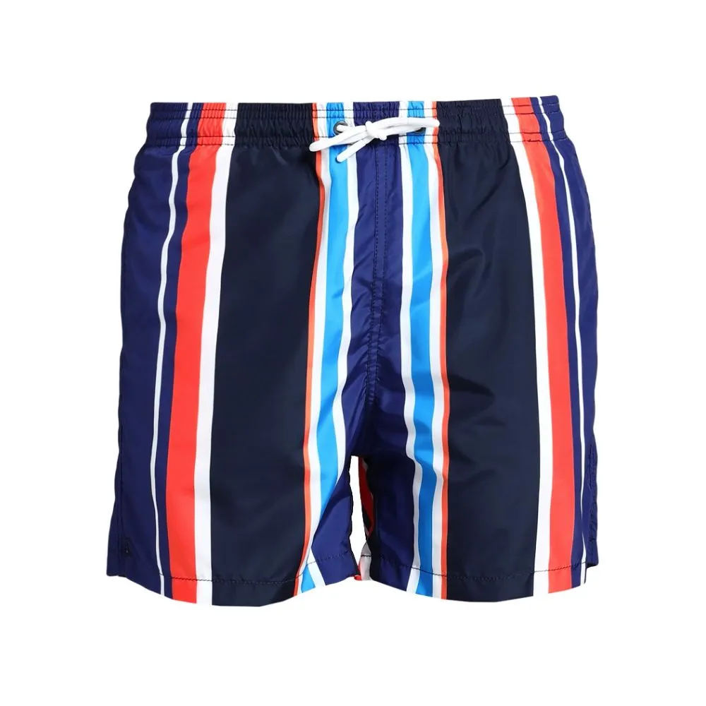 Yes Zee Men's Multicolor Striped Men's Boxer Trunks