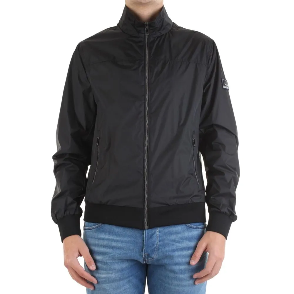 Yes Zee Men's Sleek Nylon Rain Resistant Jacket