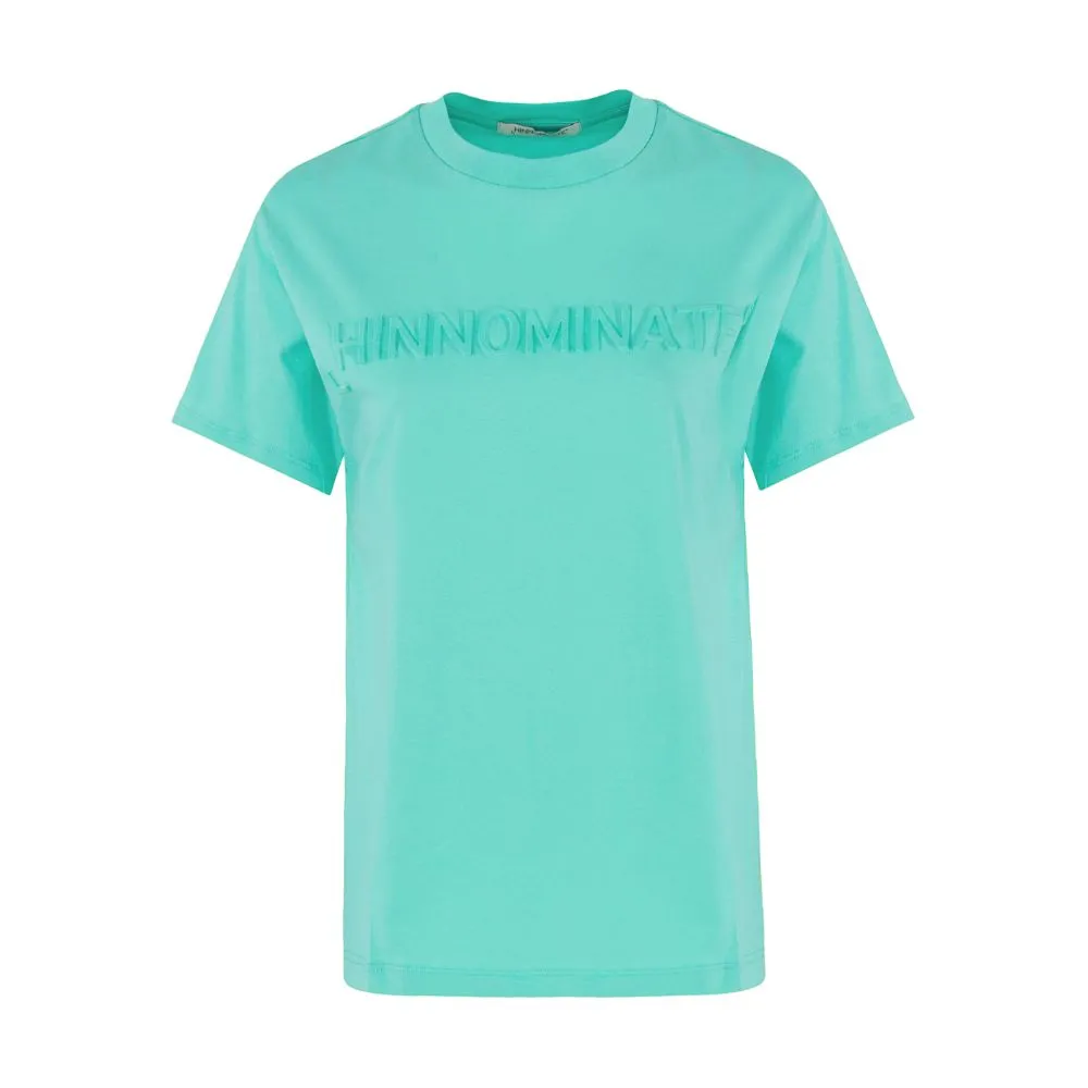 Hinnominate Women's Embossed Cotton Jersey Top