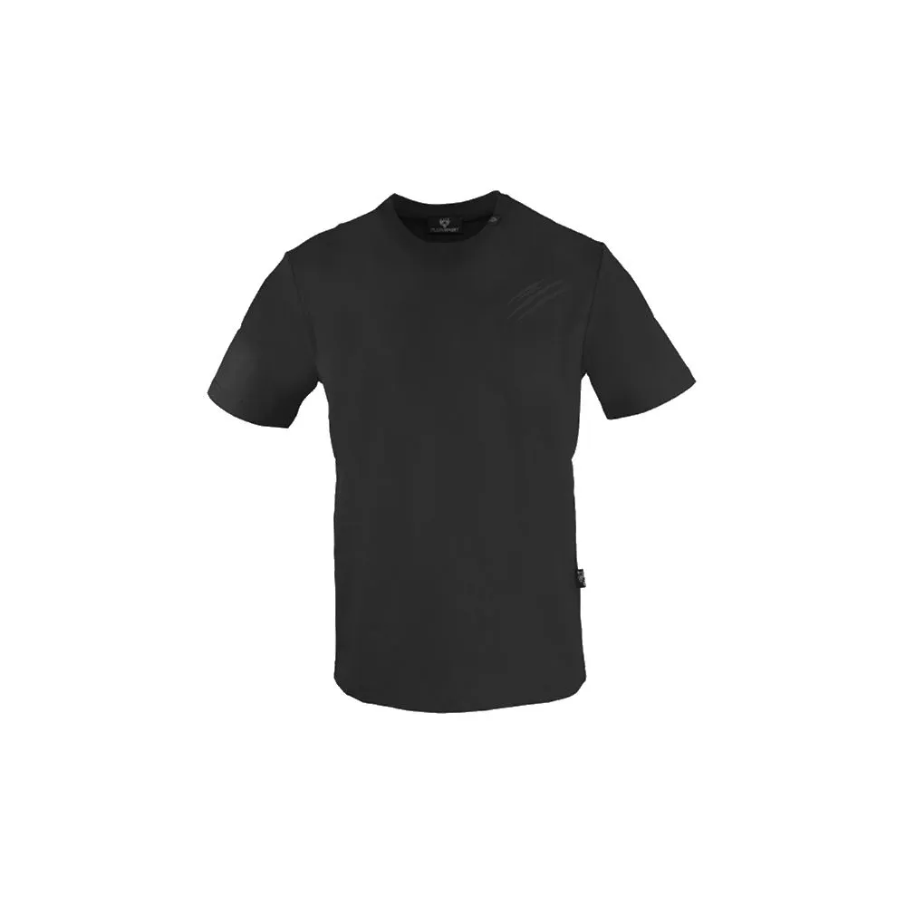 Plein Sport Men's Black Cotton Men's T-Shirt
