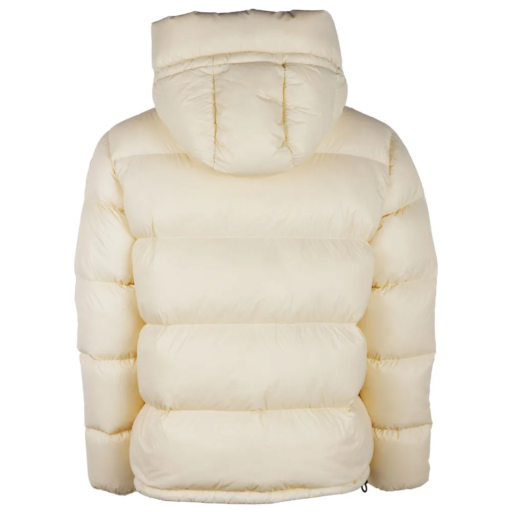 Centogrammi Women's Elegant Cream Puffer Jacket