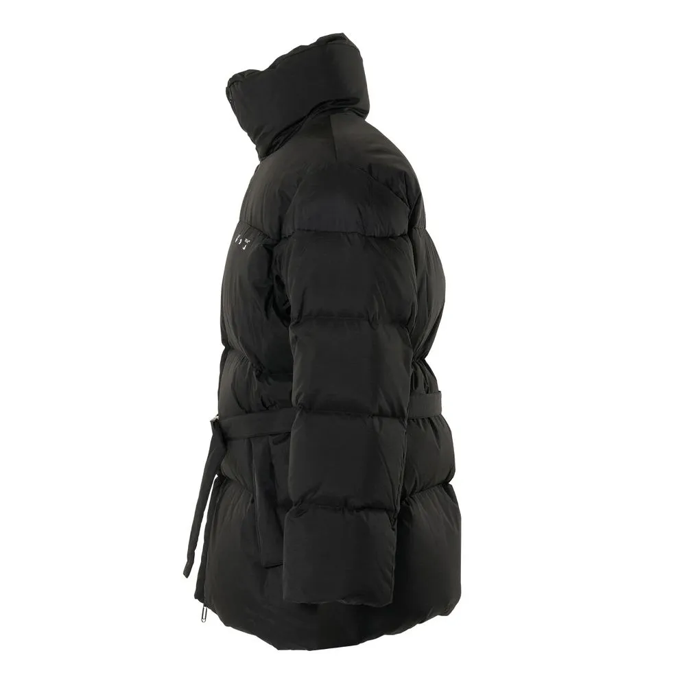 Off-White Men's Sleek Black Down-Filled Jacket