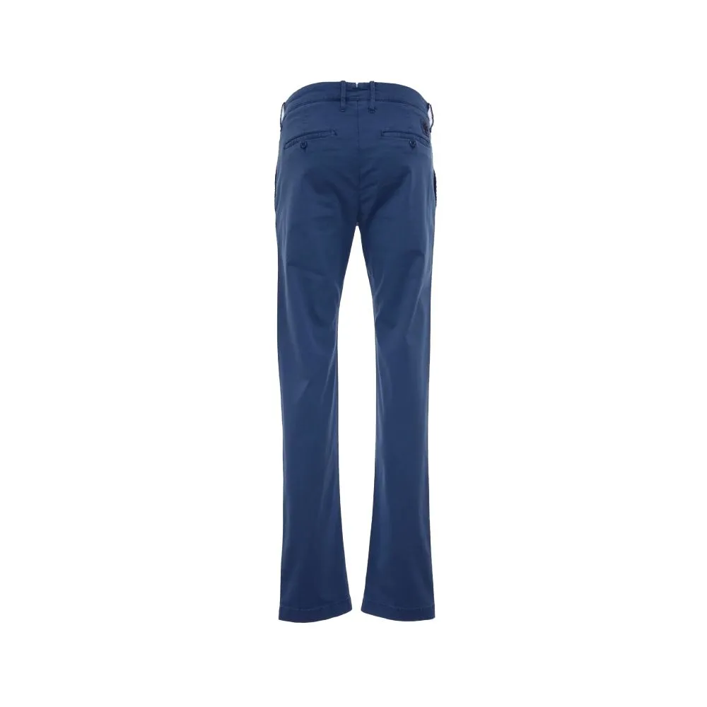 Jacob Cohen Men's Elegant Slim Fit Chino Trousers in Blue