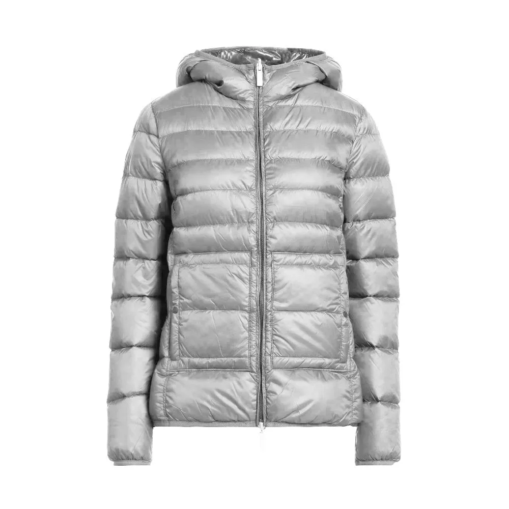 Centogrammi Women's Chic Reversible Short Down Jacket