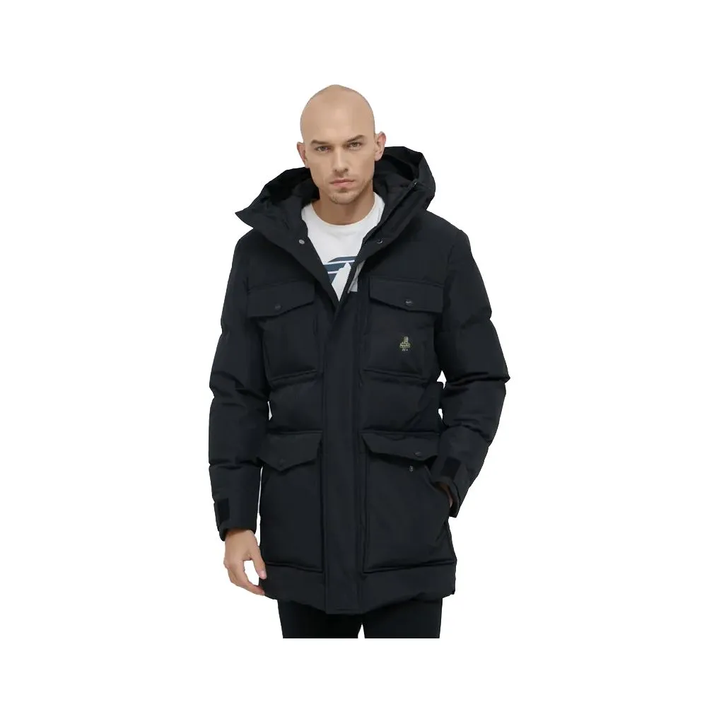 Refrigiwear Men's Chic Crisp Fabric Parka with Reflex Details