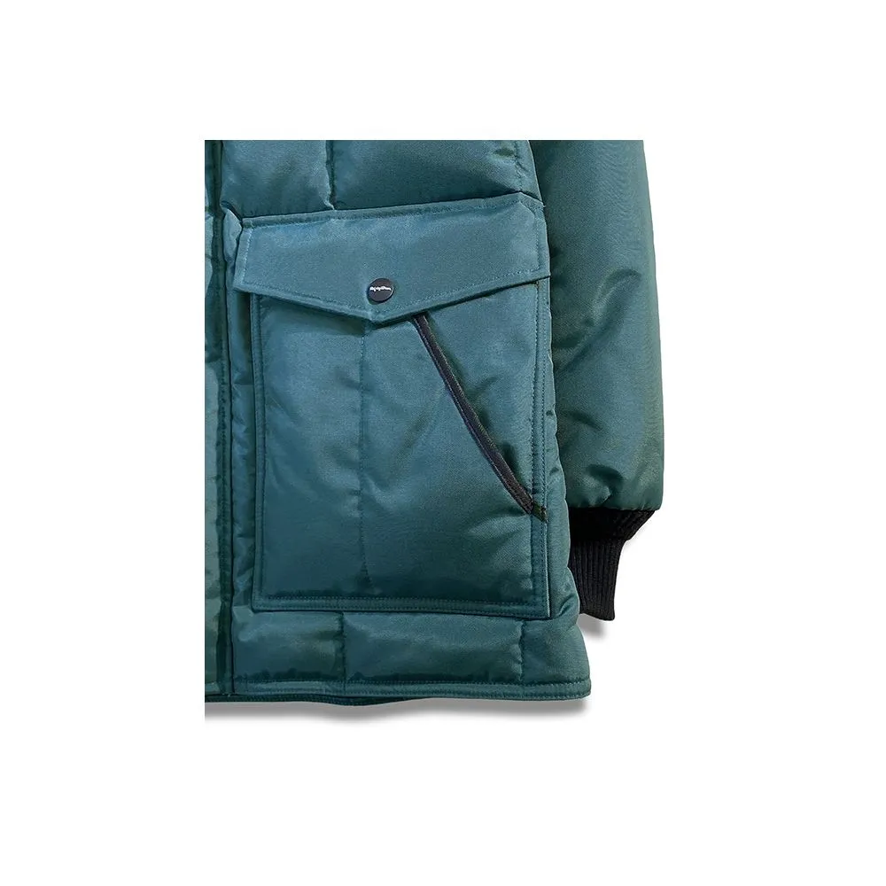 Refrigiwear Men's Chic Light Blue Quilted Jacket