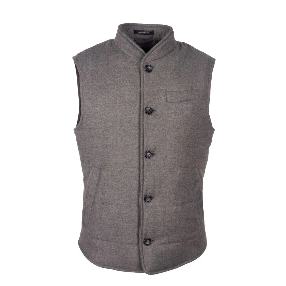 Made in Italy Men's Elegant Wool-Cashmere Men's Vest
