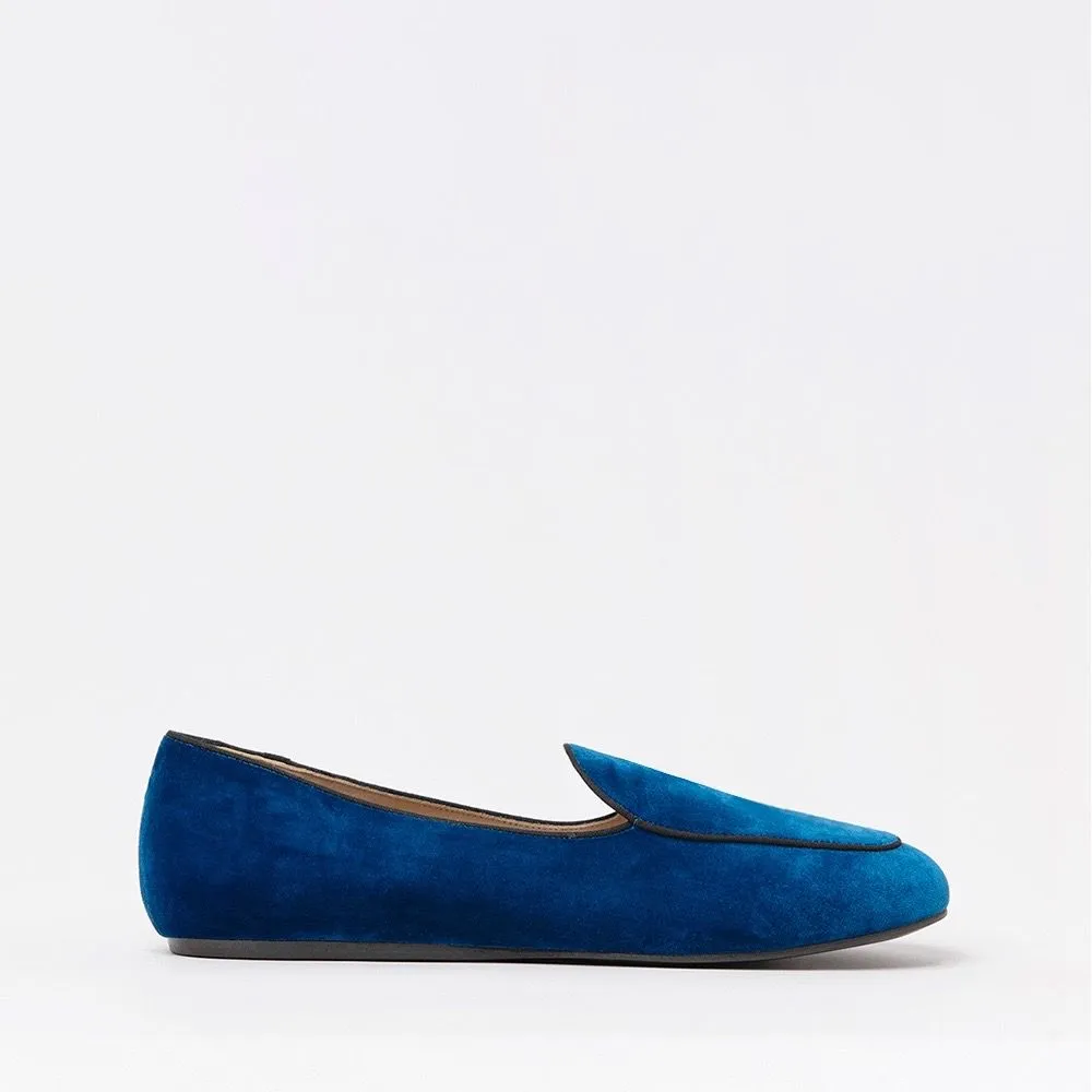 Charles Philip Men's Elegant Velvet Matteo Moccasins