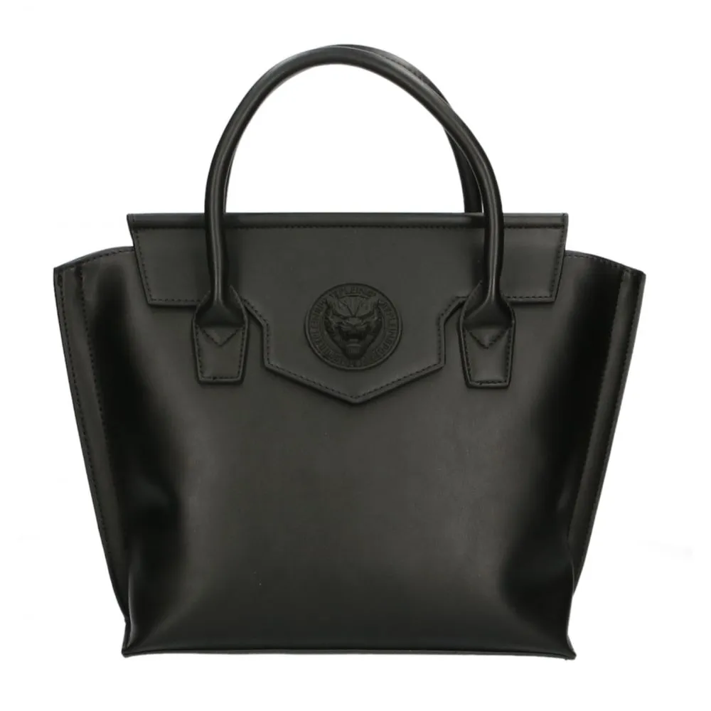 Plein Sport Women's Elegant Black Magnetic Handbag