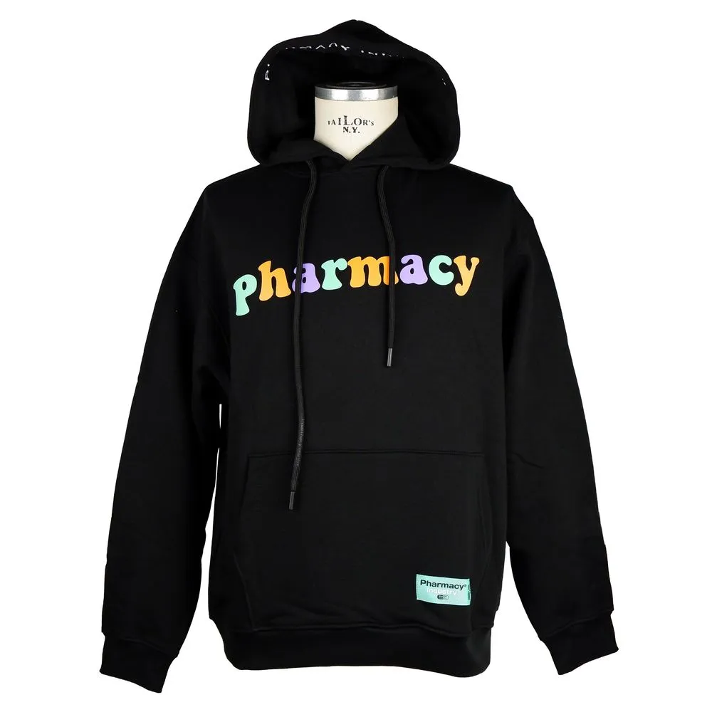 Pharmacy Industry Men's Black Cotton Men's Sweatshirt