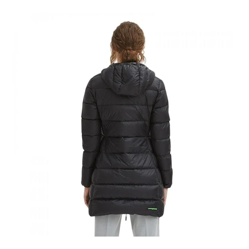 Centogrammi Women's Sleek Nylon Down Jacket with Hood