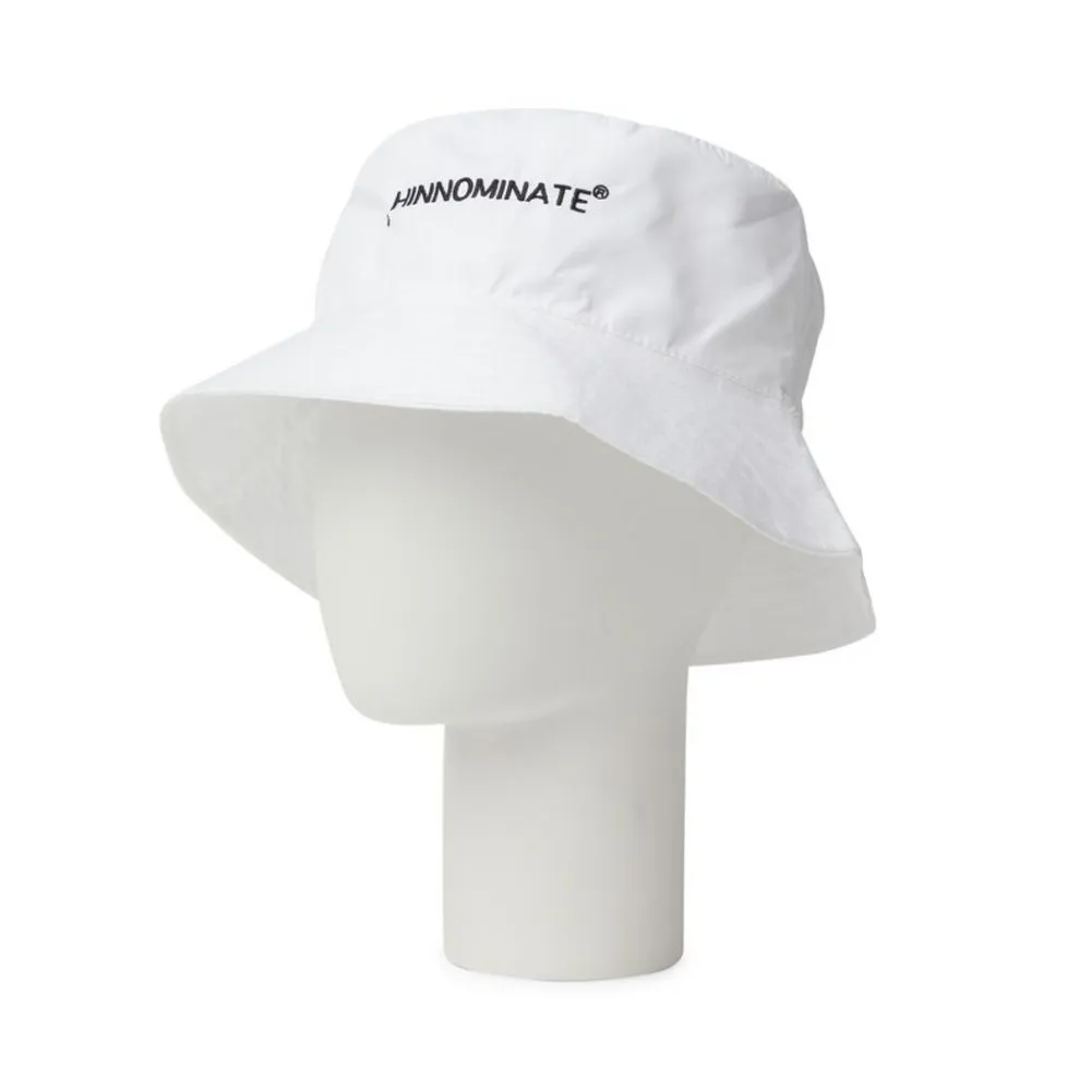 Hinnominate Women's Elegant White Logo Hat - Casual Chic Accessory