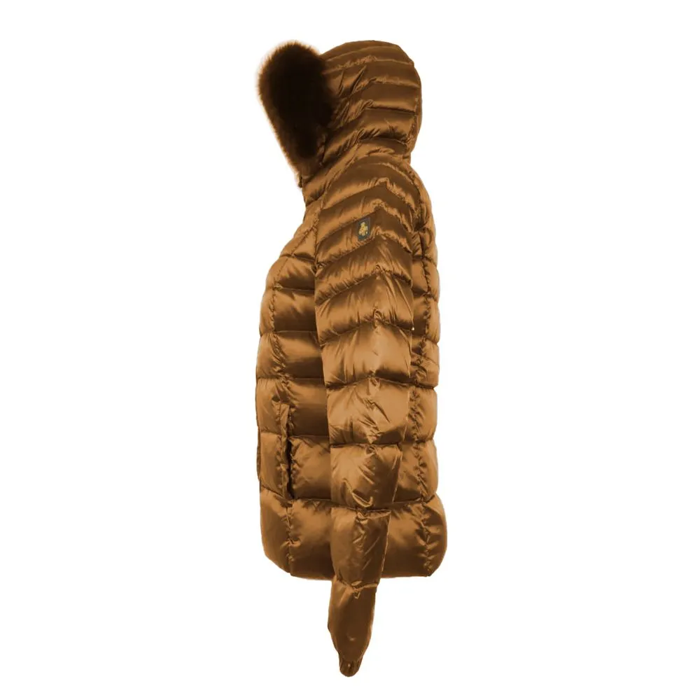 Refrigiwear Women's Brown Polyamide Women's Jacket
