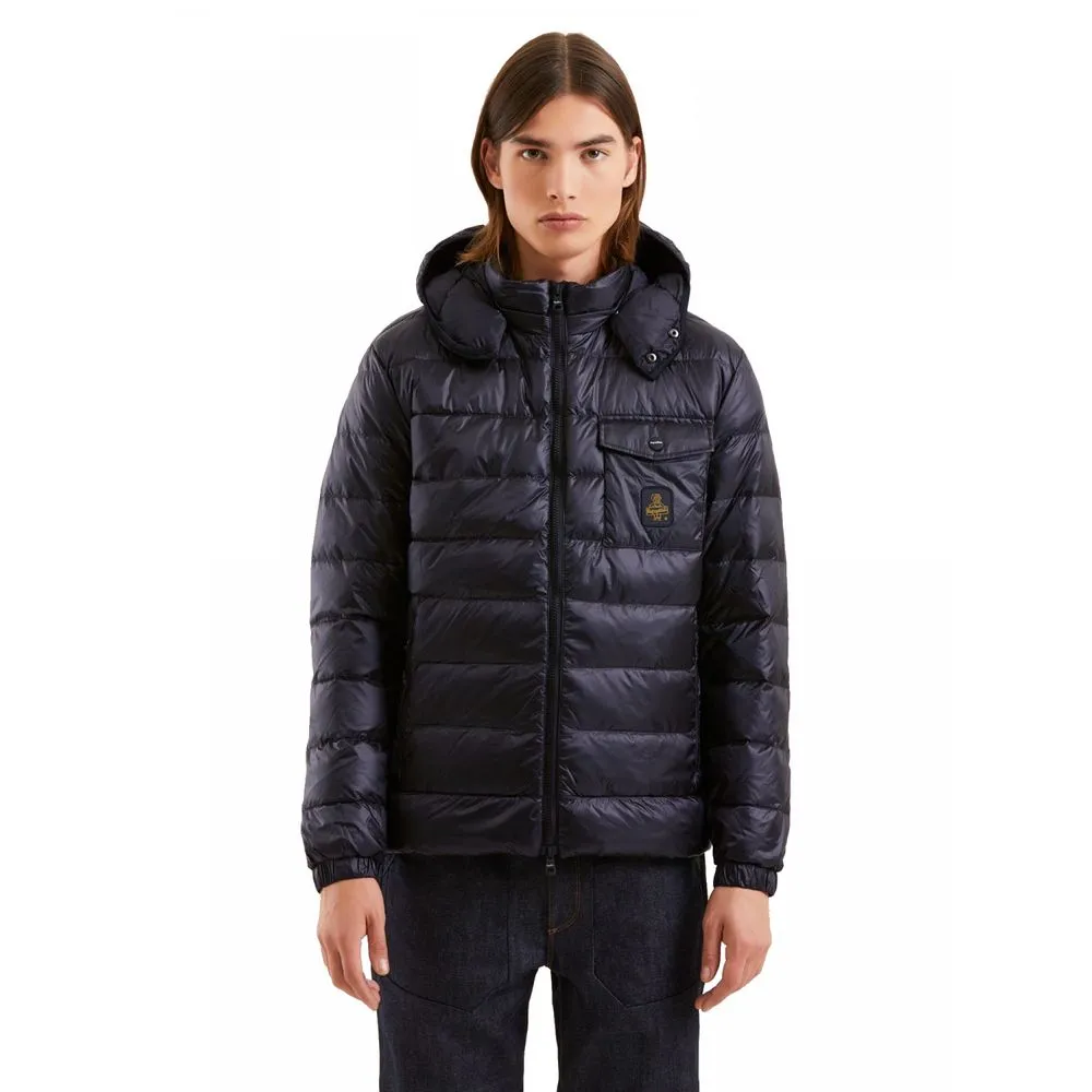 Refrigiwear Blue Polyamide Men Jacket