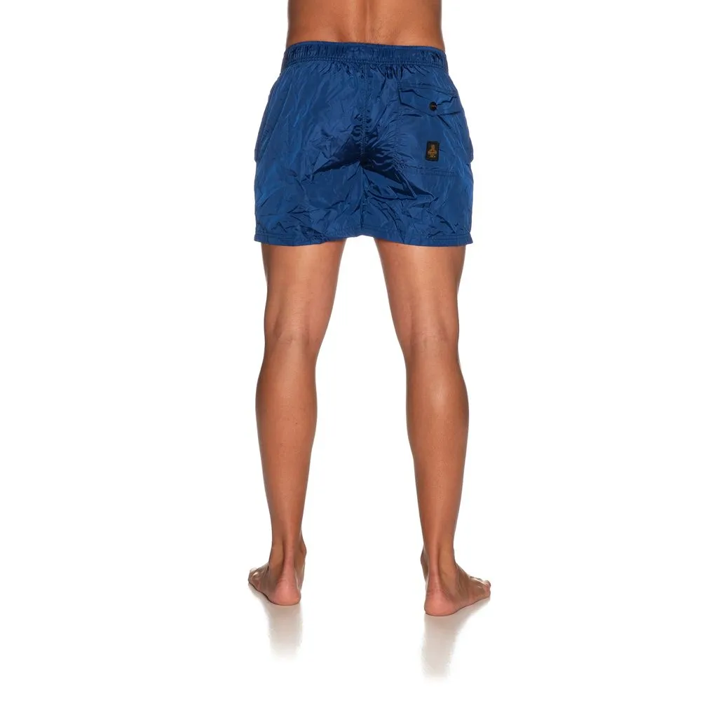 Refrigiwear Men's Blue Nylon Men's Swim Short