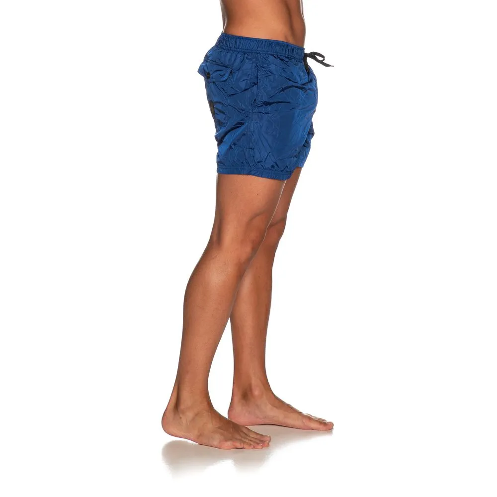 Refrigiwear Men's Blue Nylon Men's Swim Short