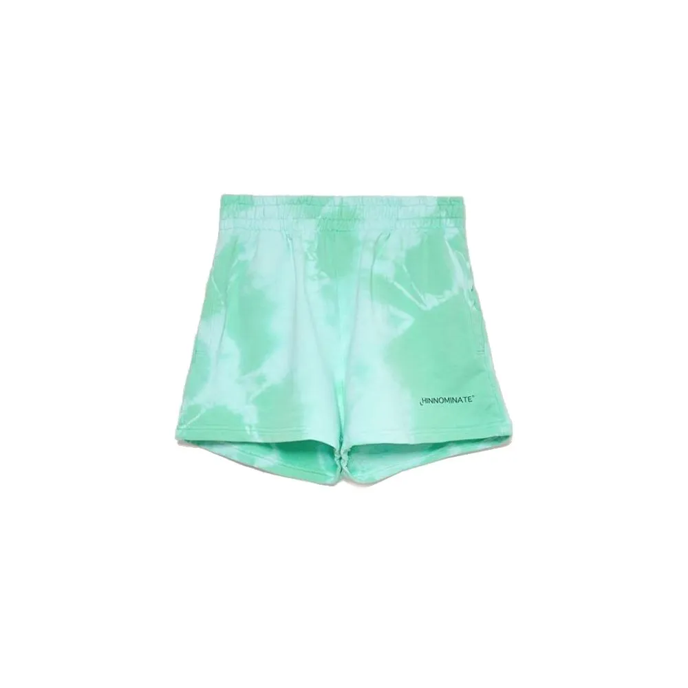 Hinnominate Women's Chic Mint Green Logo Shorts