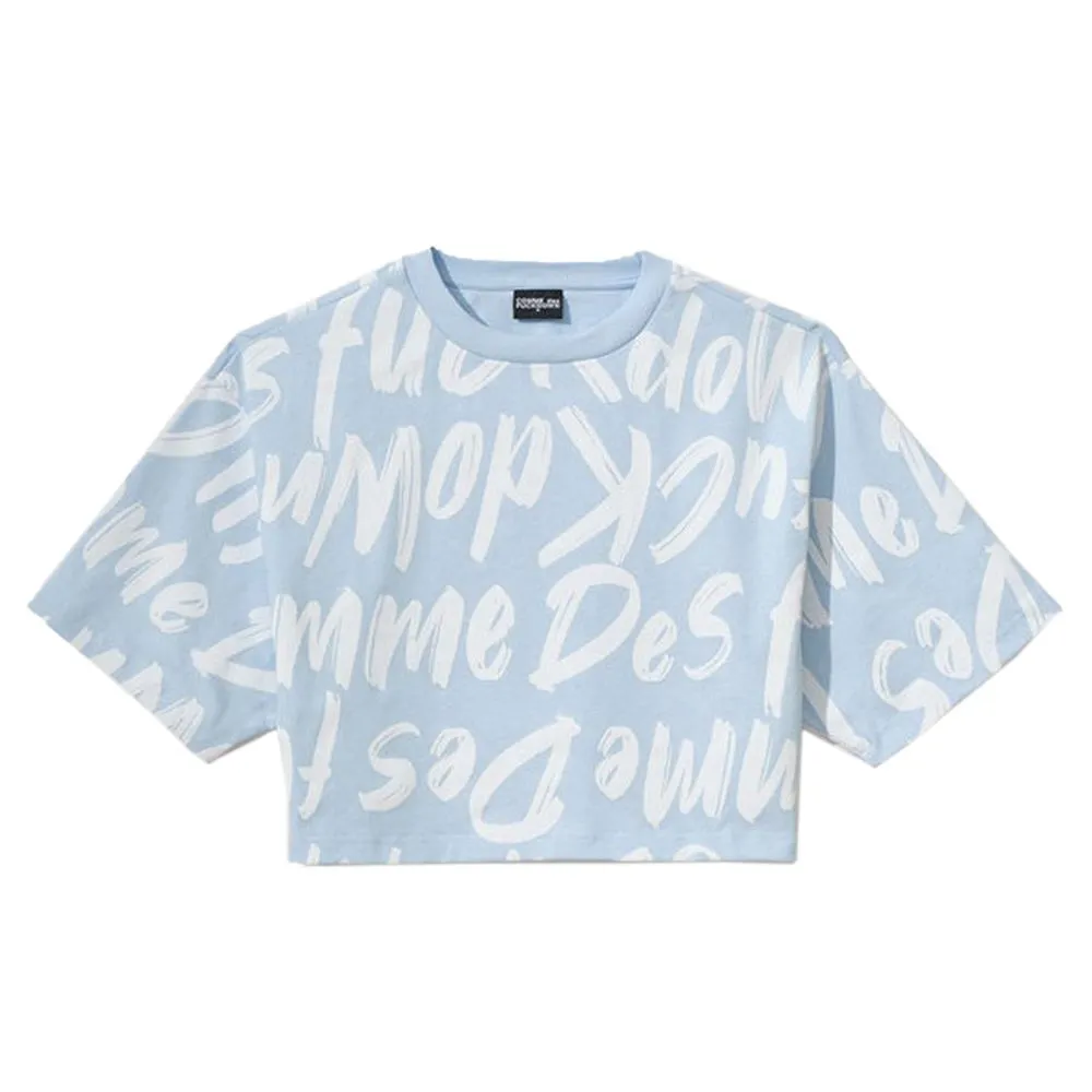 Comme Des Fuckdown Women's Elevated Casual Chic Light Blue Sweatpants