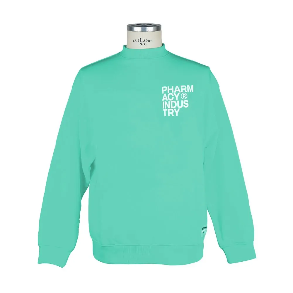Pharmacy Industry Women's Chic Green Logo Crewneck Sweatshirt
