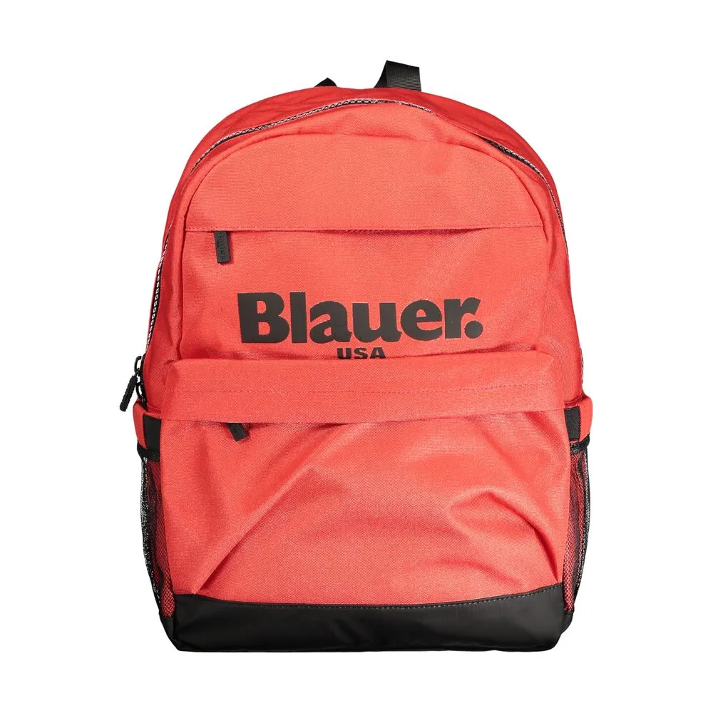 Blauer Men's Red Polyester Backpack