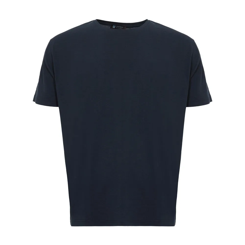 Silken Elegance Blue Men's Tee