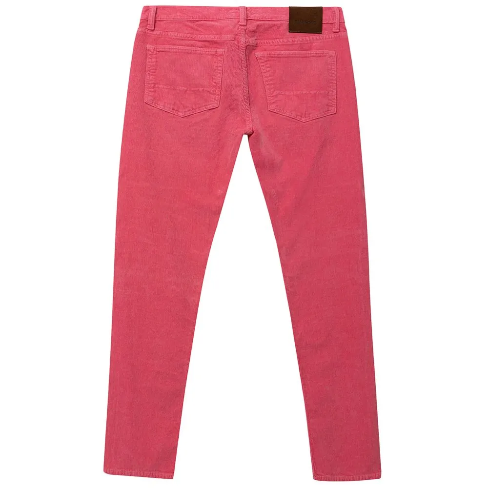 Tom Ford Men's Velvet Pink Elegance Pants