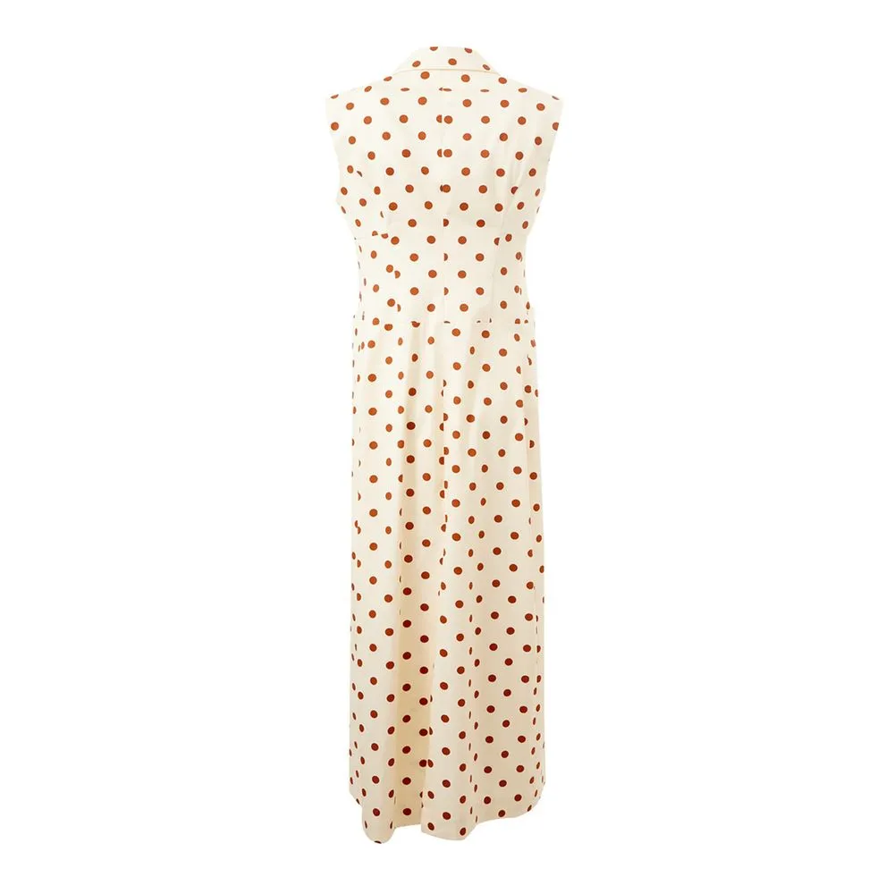 Lardini Women's Elegant Beige Cotton Suit for the Modern Woman