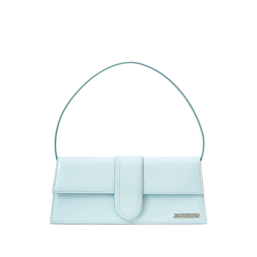 Jacquemus Women's Turquoise Elegance Leather Handbag