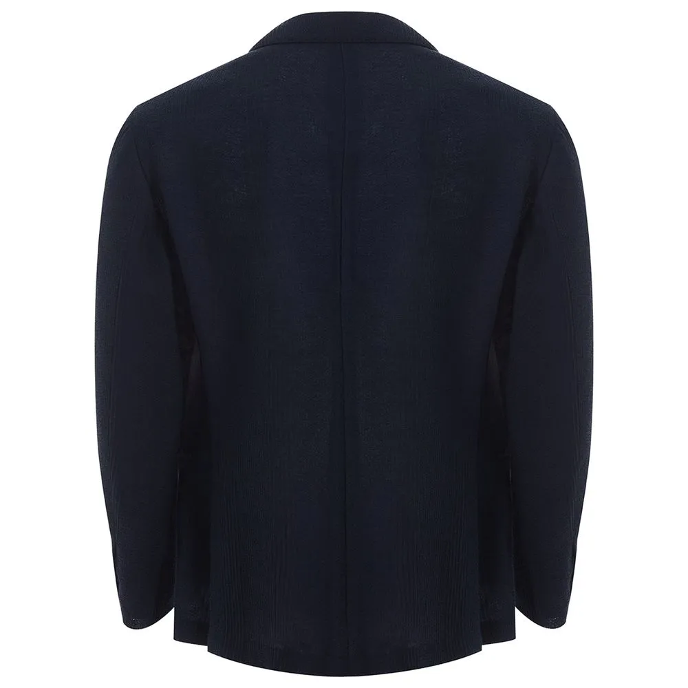 Lardini Men's Elegant Cotton Blue Jacket for Men
