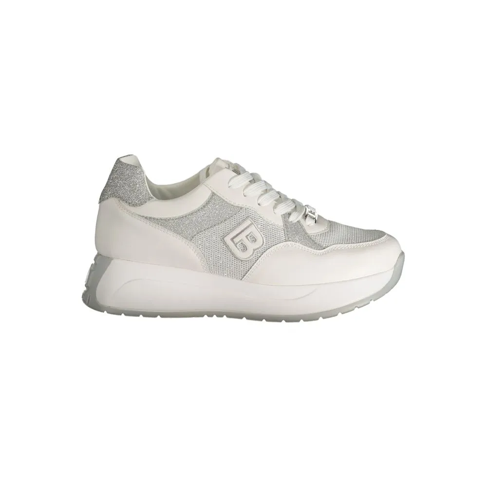 Laura Biagiotti Women's White Polyester Sneaker