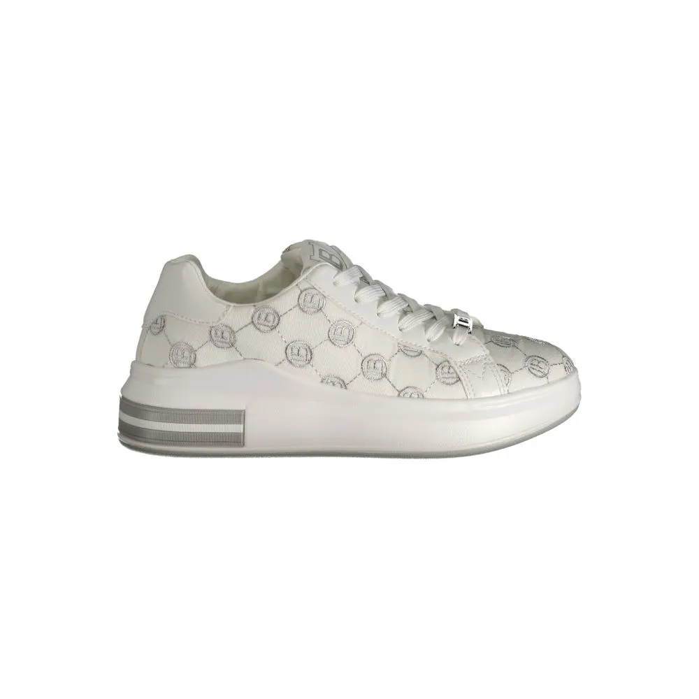 Laura Biagiotti Women's White Polyester Sneaker