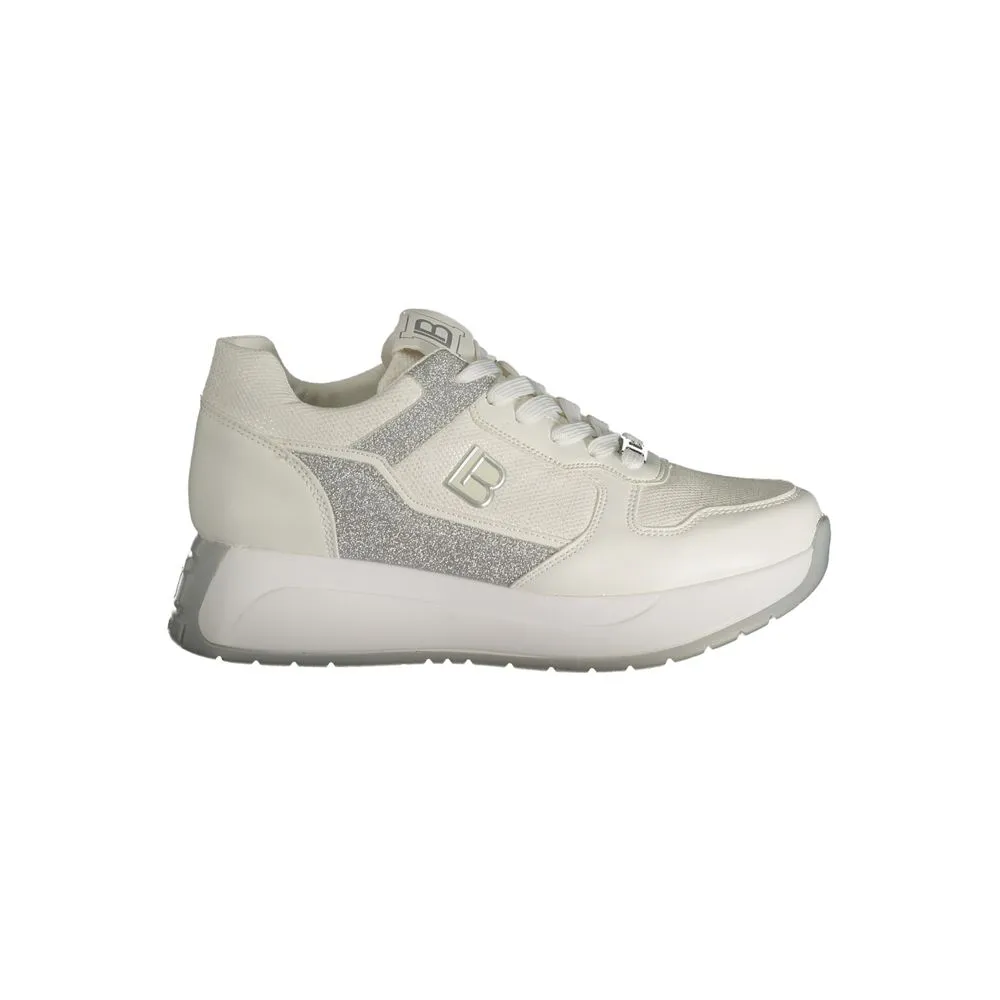 Laura Biagiotti Women's White Polyester Sneaker