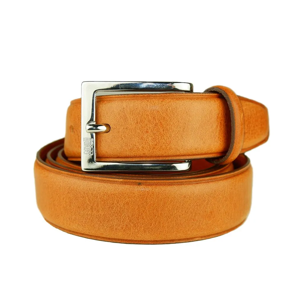 Cavalli Class Men's Elegant Calfskin Leather Men's Belt
