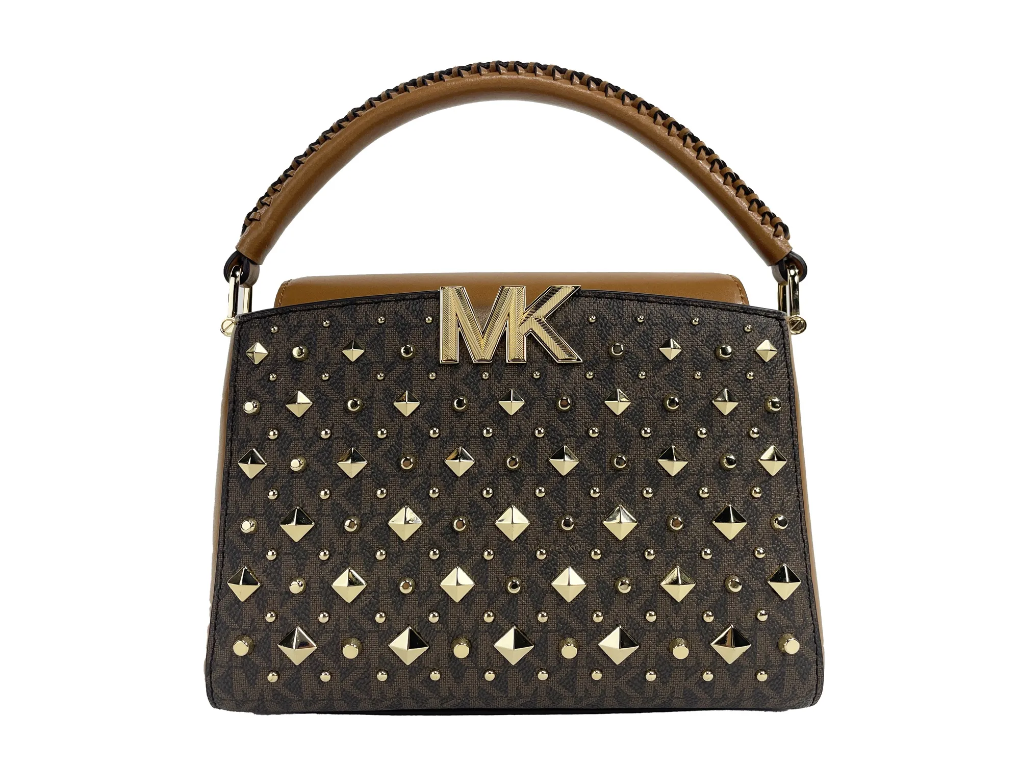 Michael Kors Women's Karlie Small Studded Crossbody Bag Purse