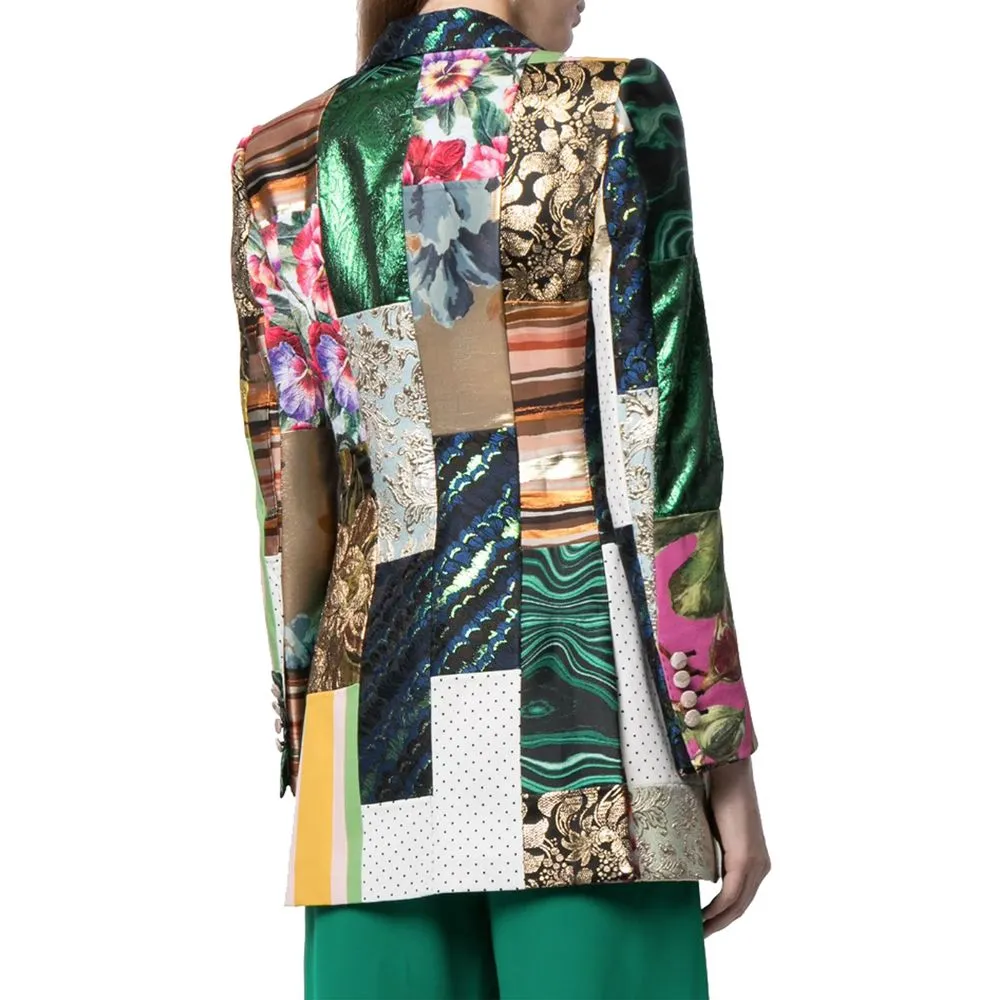 Dolce & Gabbana Women's Multicolor Polyester Suits & Blazer