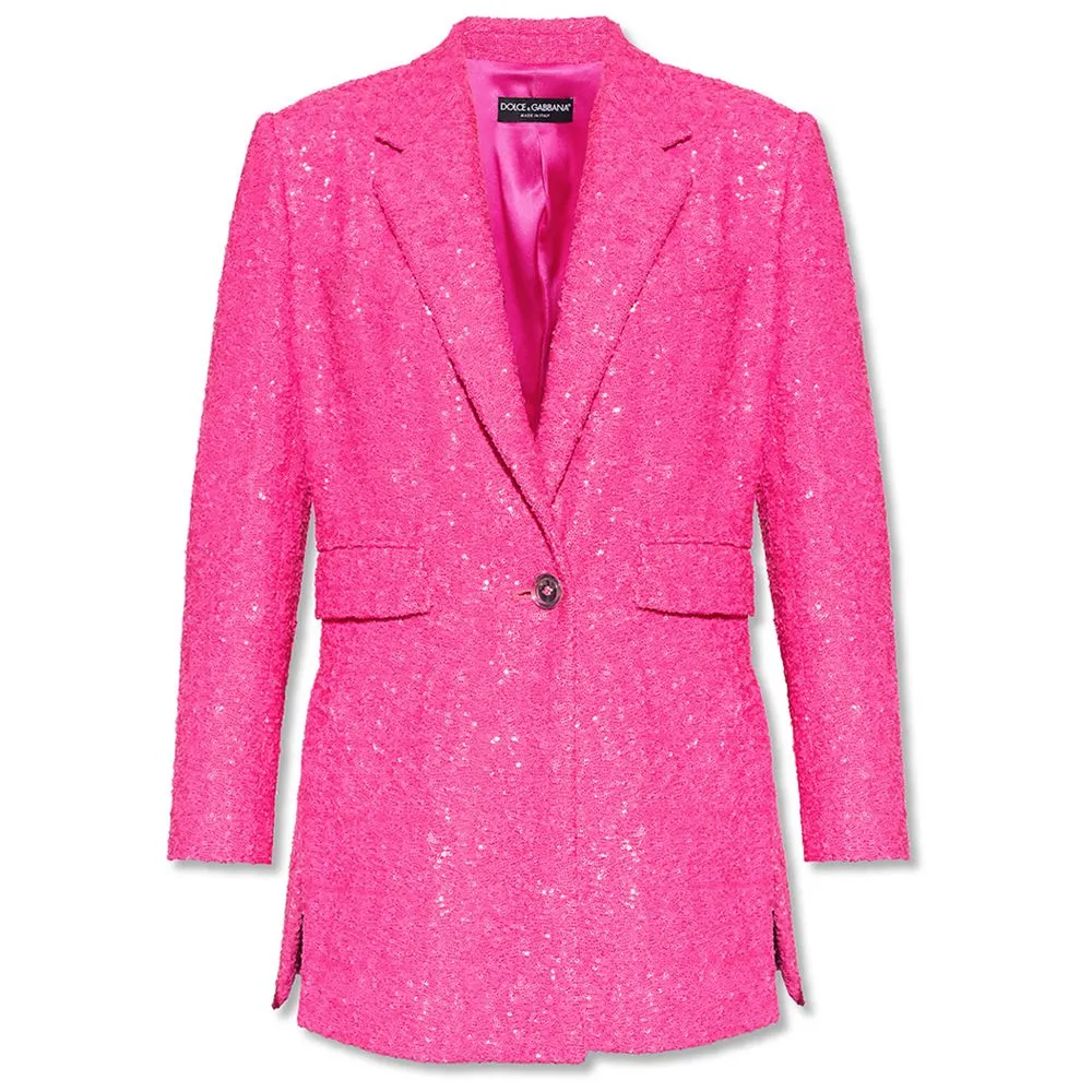 Dolce & Gabbana Women's Pink Polyamide Suits & Blazer