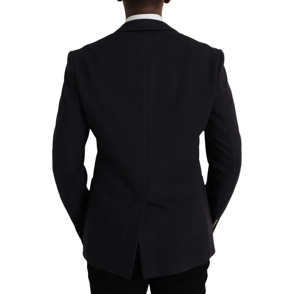 Dolce & Gabbana Men's Blue Acrylic Blazer