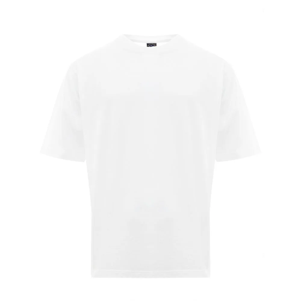 Paul & Shark Men's Pristine White Cotton T-Shirt