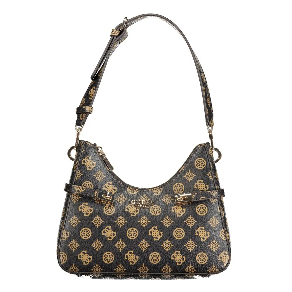 Guess Jeans Women's Brown Polyethylene Handbag