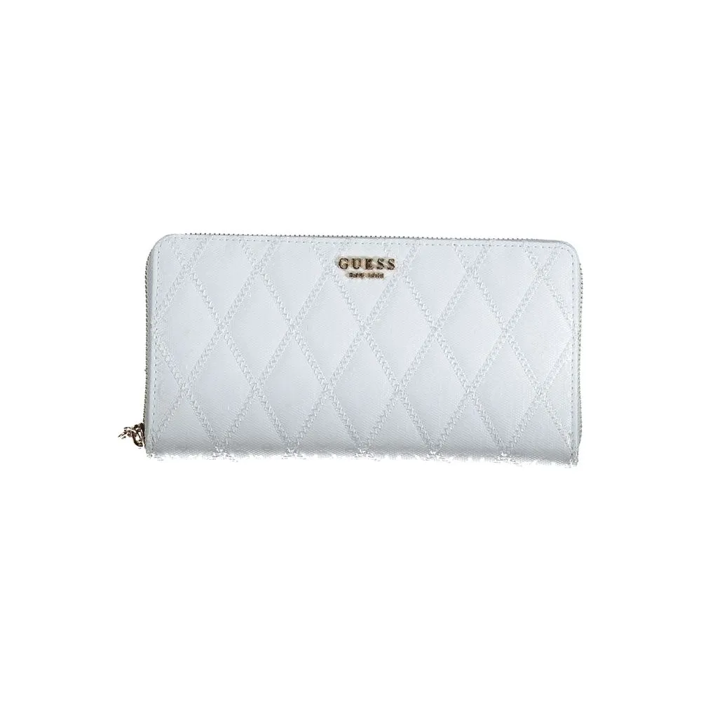 Guess Jeans Women's Light Blue Polyethylene Wallet