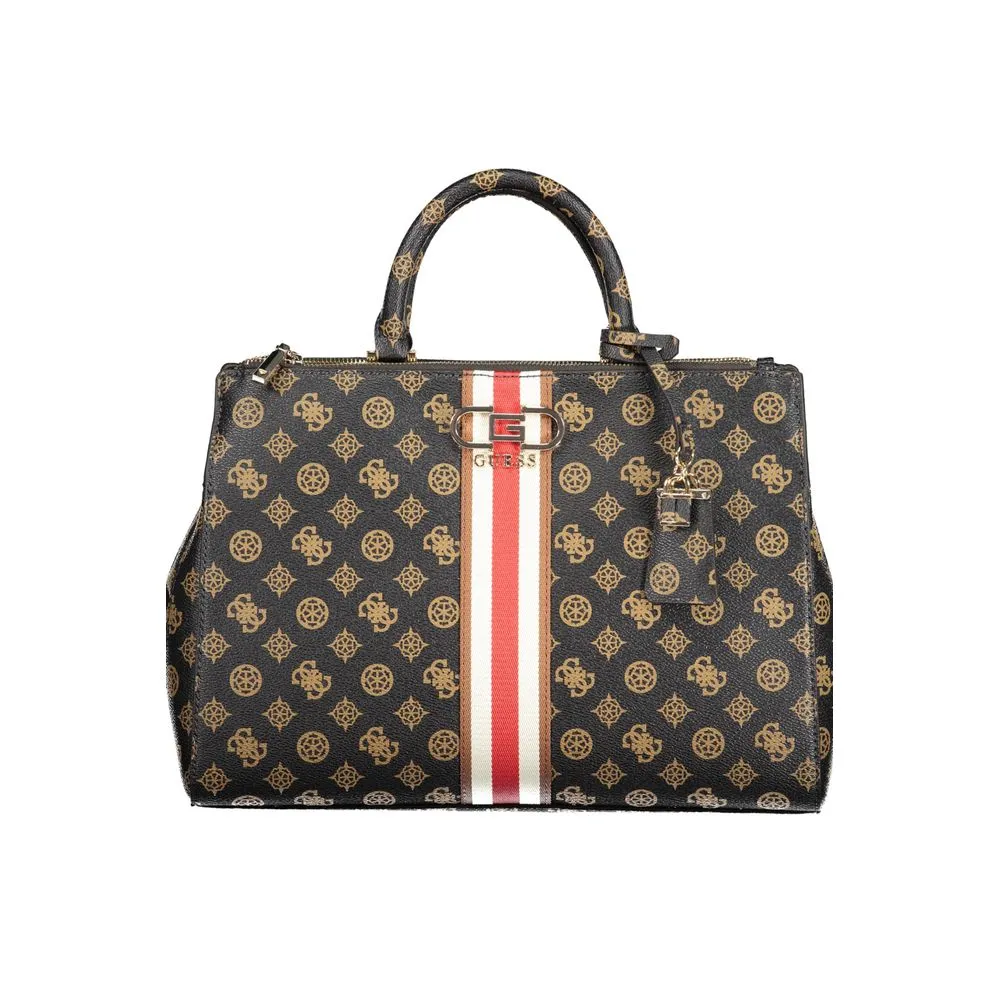 Guess Jeans Women's Brown Polyethylene Handbag
