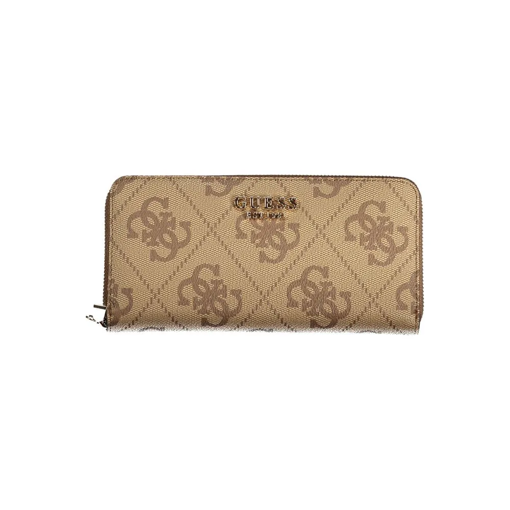 Guess Jeans Women's Beige Polyethylene Wallet