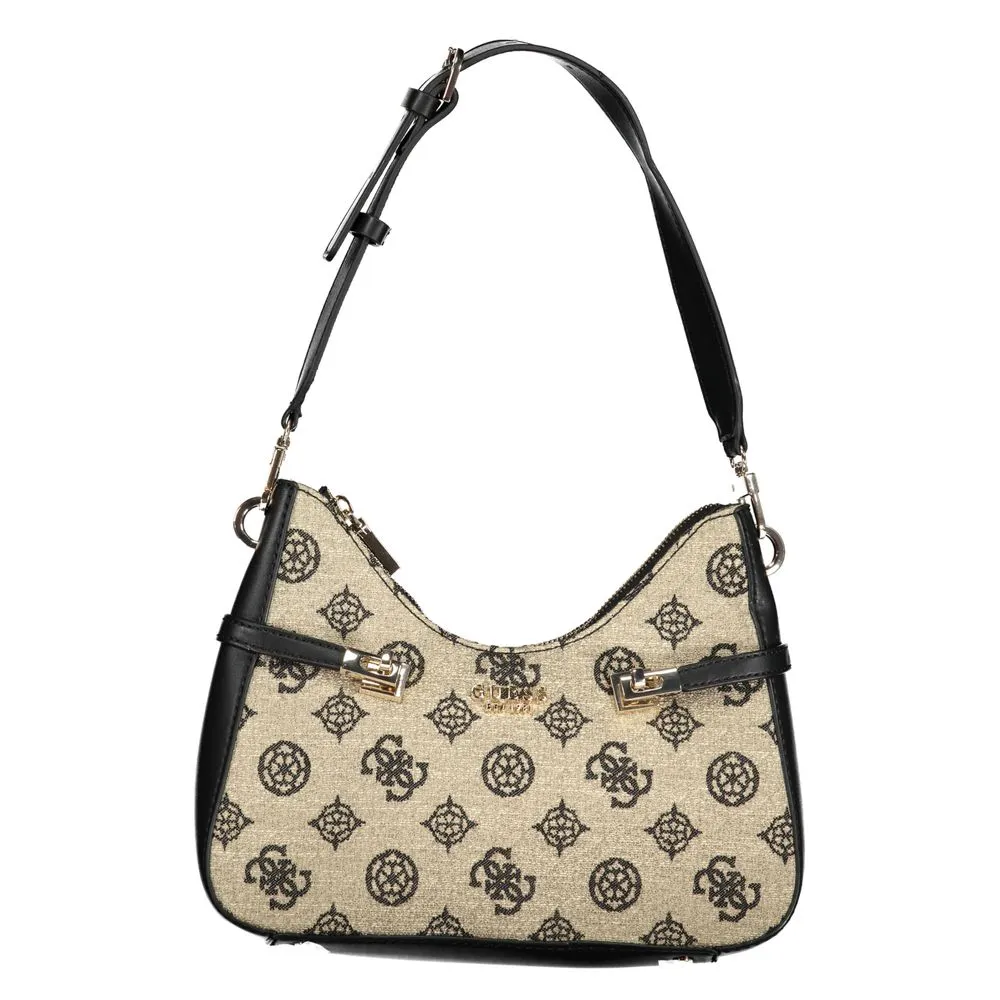 Guess Jeans Women's Black Cotton Handbag