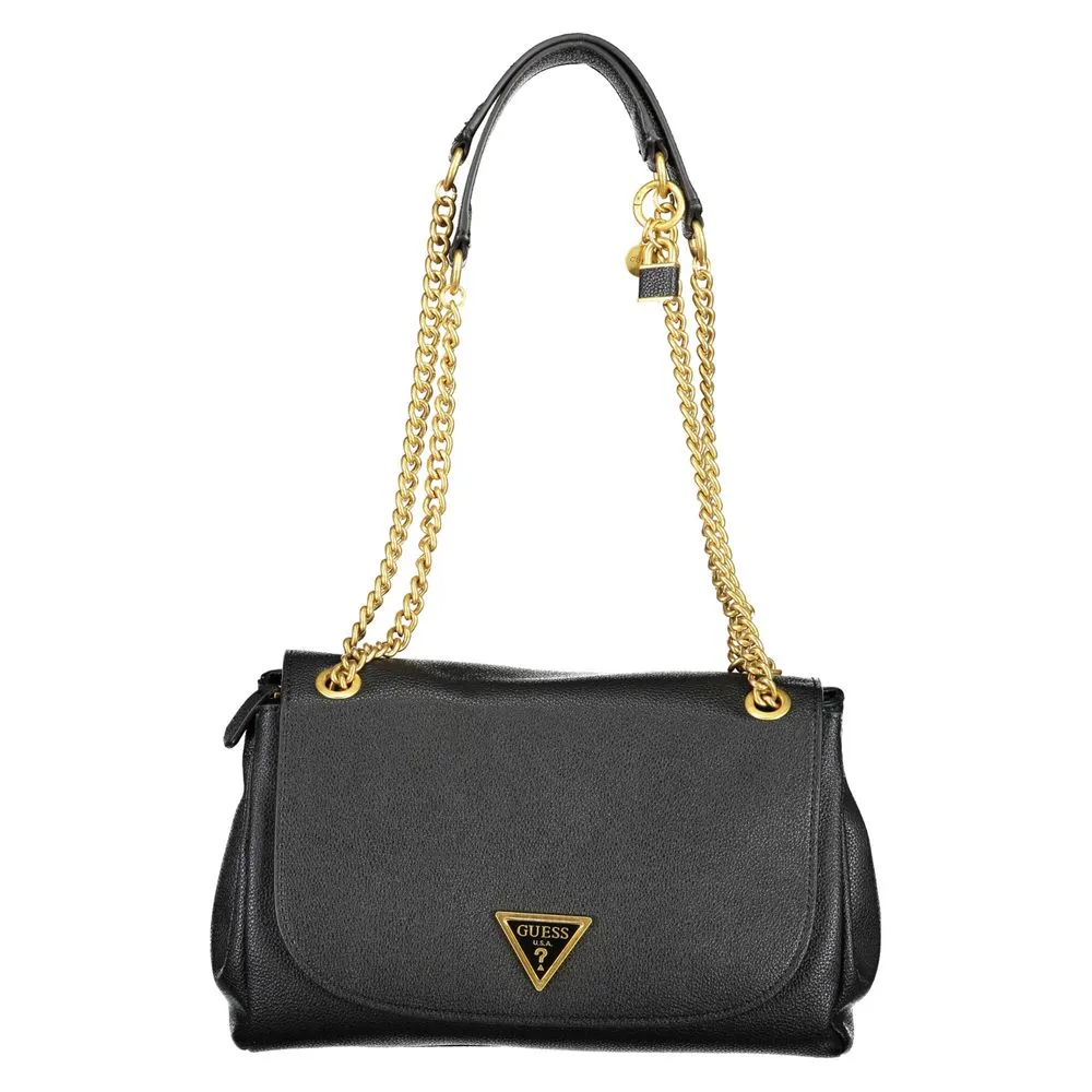 Guess Jeans Women's Black Polyethylene Handbag