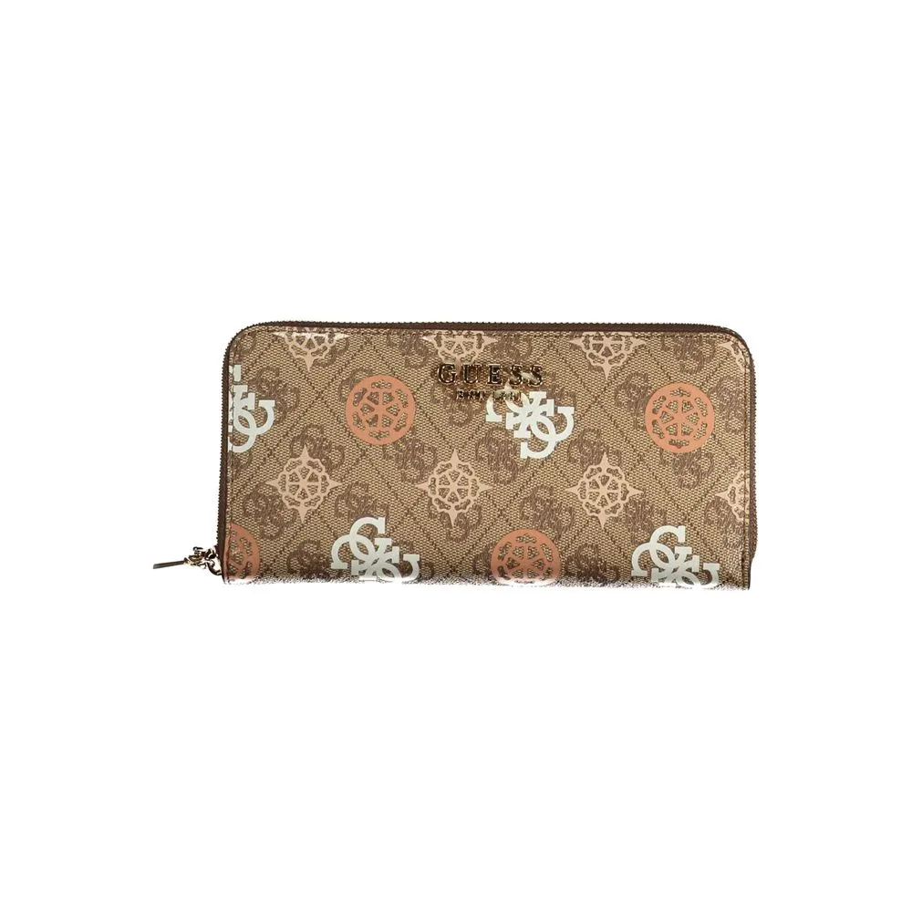 Guess Jeans Women's Beige Polyethylene Wallet