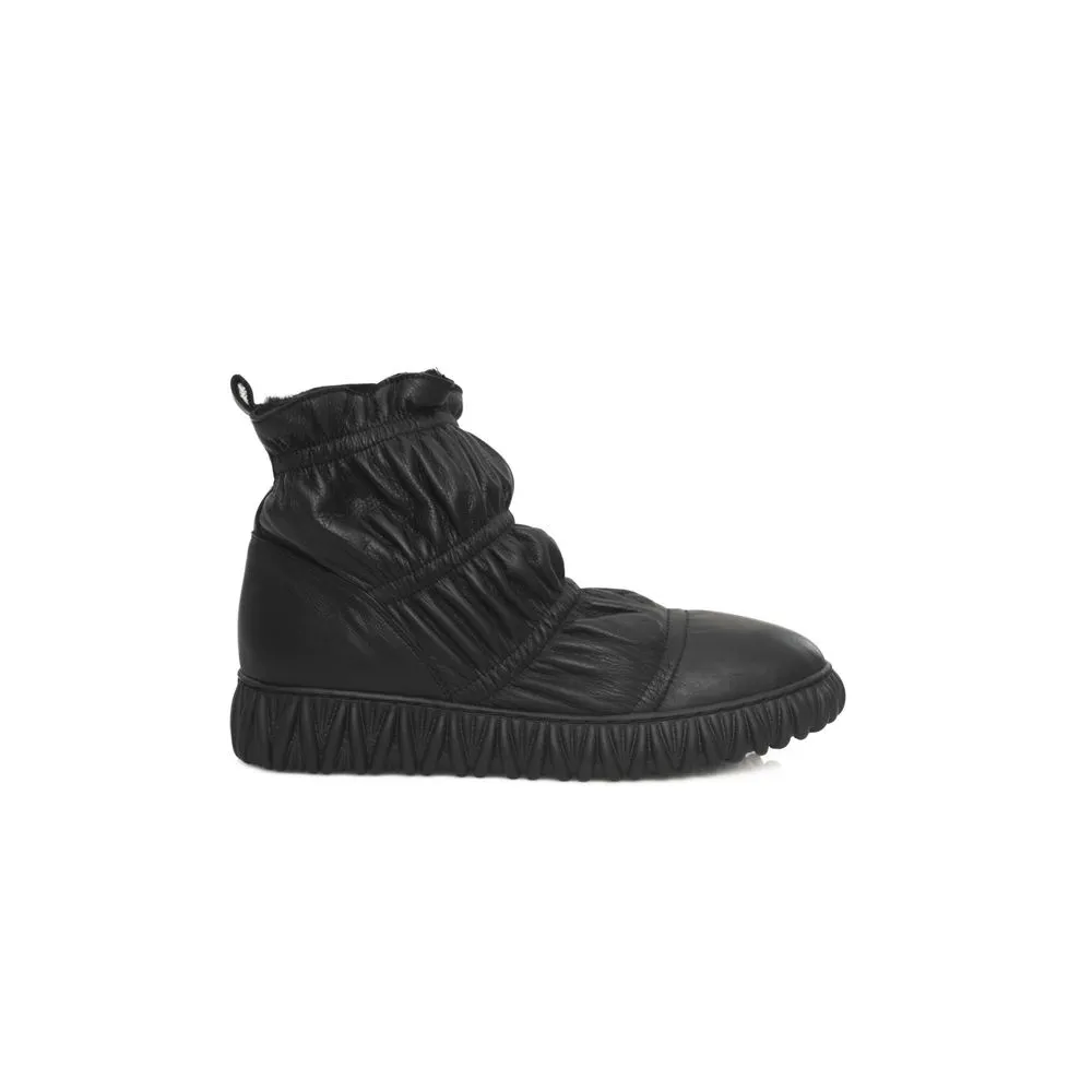 Cerruti 1881 Women's Black Leather Women's Boot