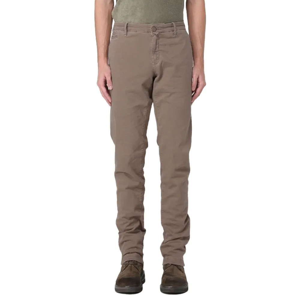 Jacob Cohen Men's Brown Cotton Jeans & Pant