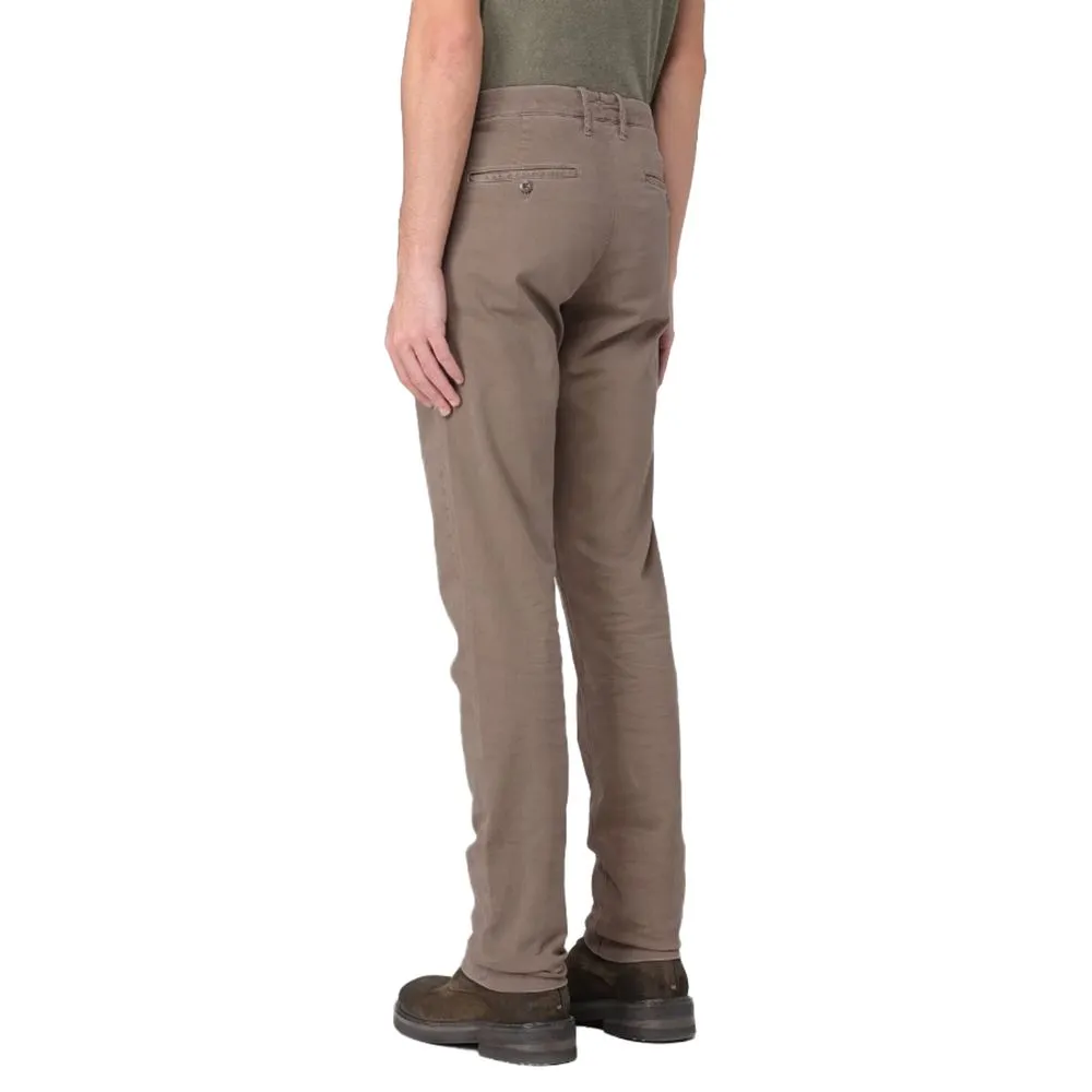 Jacob Cohen Men's Brown Cotton Jeans & Pant