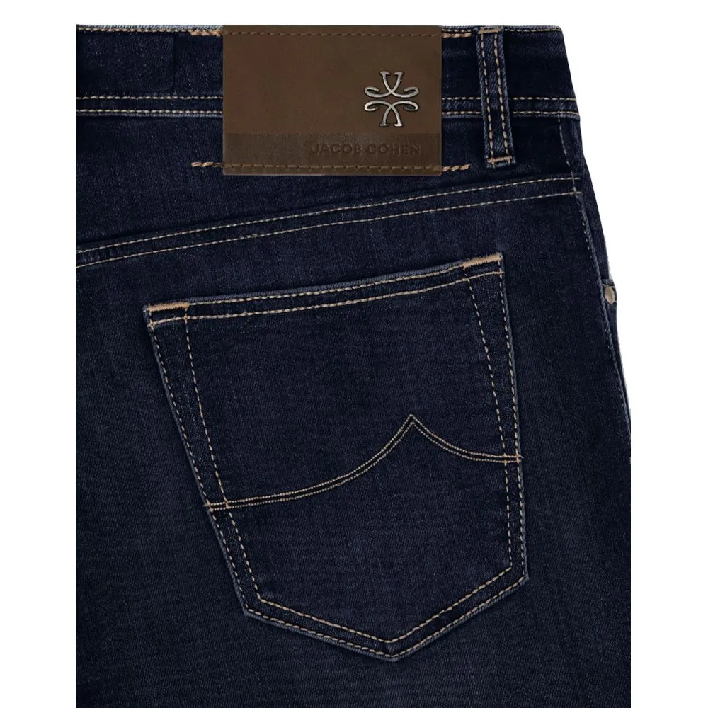 Jacob Cohen Men's Blue Cotton Jeans & Pant